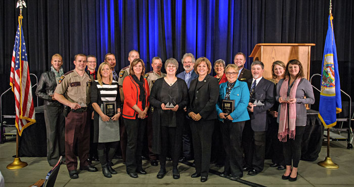Group photo of award winners