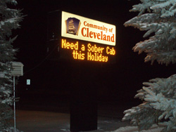 Cleveland cab ad